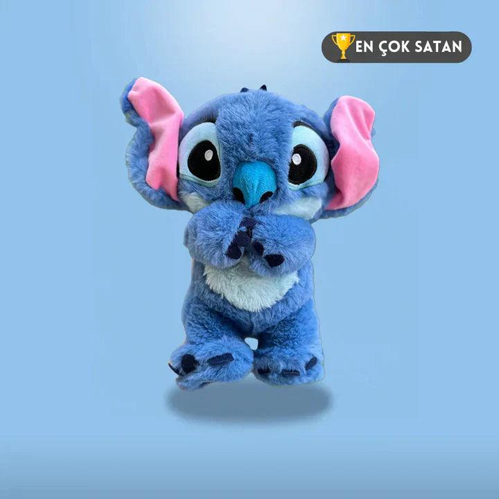 Melodili uyku arkadaşı peluş ayıcık detay görünümü